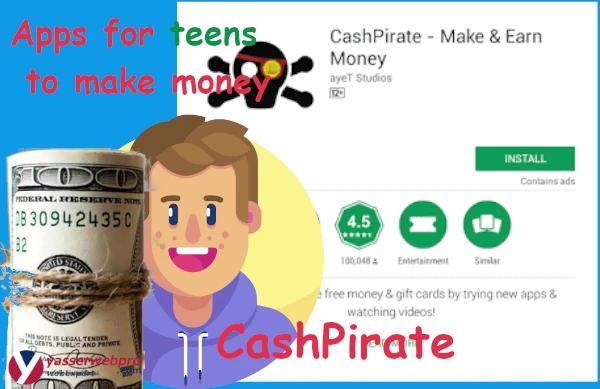 CashPirate bank acount teen